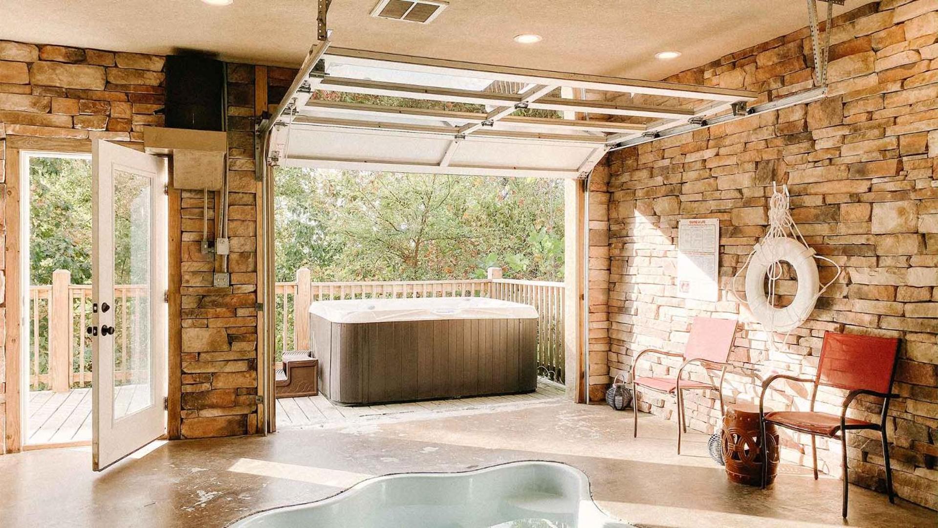 Ferienhaus Comfy Retreat Wprivate Pool, Hot Tub, Game